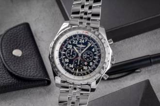 Thumbnail von Breitling Bentley Le Mans Ltd Edition Stahl Automatik Ref. A22362-305 B&P 2003