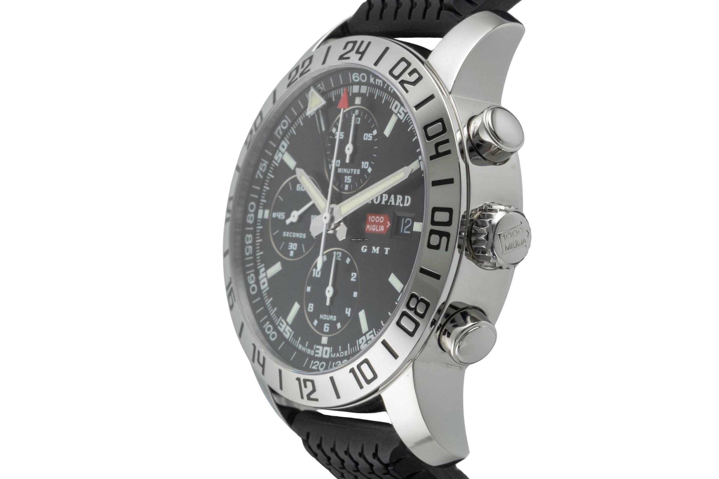 Thumbnail von Chopard Mille Miglia GMT Chronograph Automatik Stahl Competitors Watch Ref. 8954