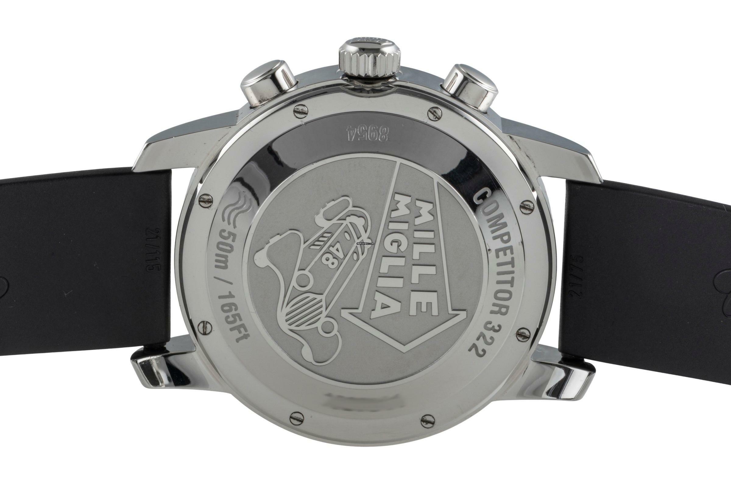 Thumbnail von Chopard Mille Miglia GMT Chronograph Automatik Stahl Competitors Watch Ref. 8954