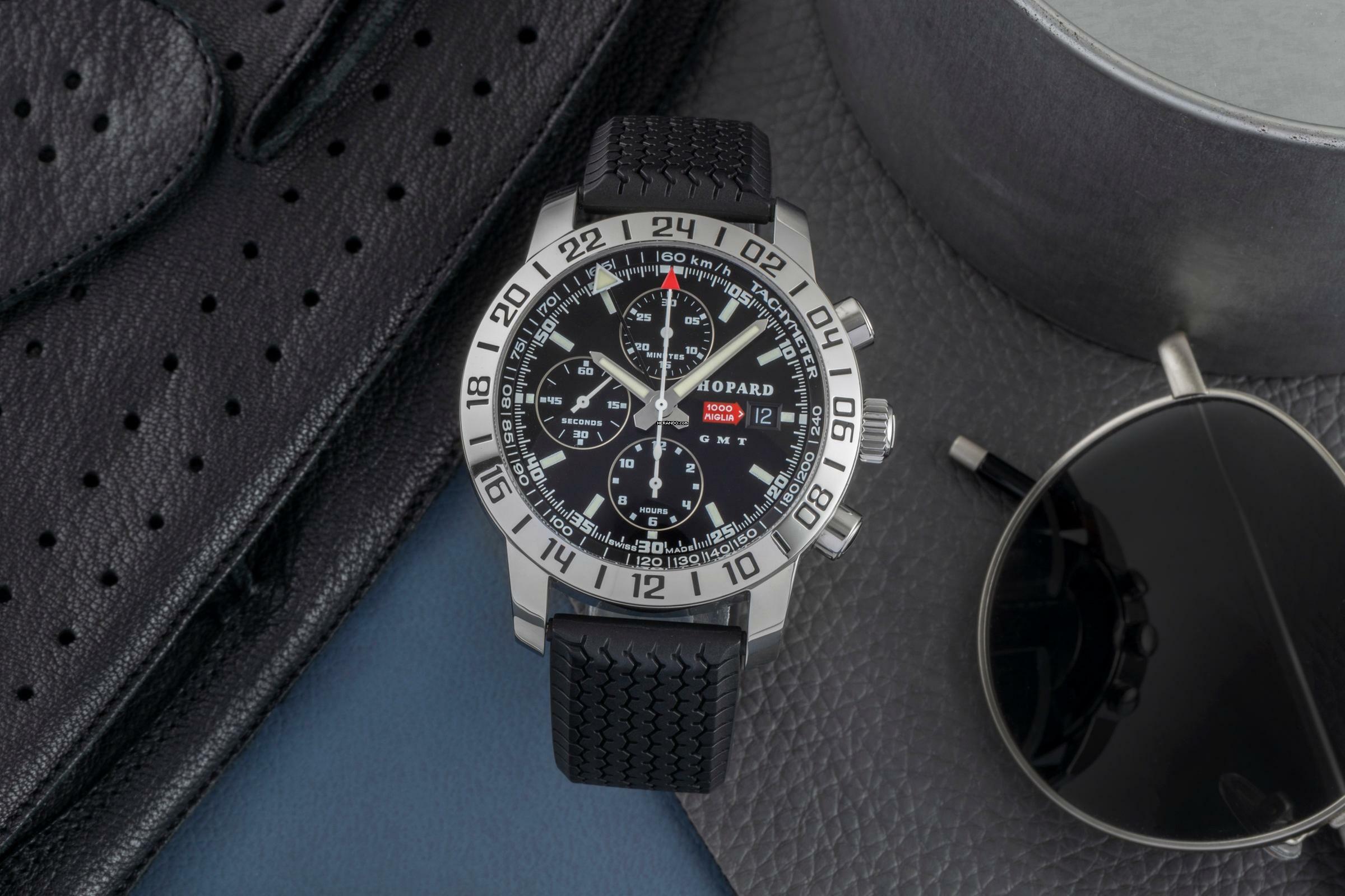 Thumbnail von Chopard Mille Miglia GMT Chronograph Automatik Stahl Competitors Watch Ref. 8954