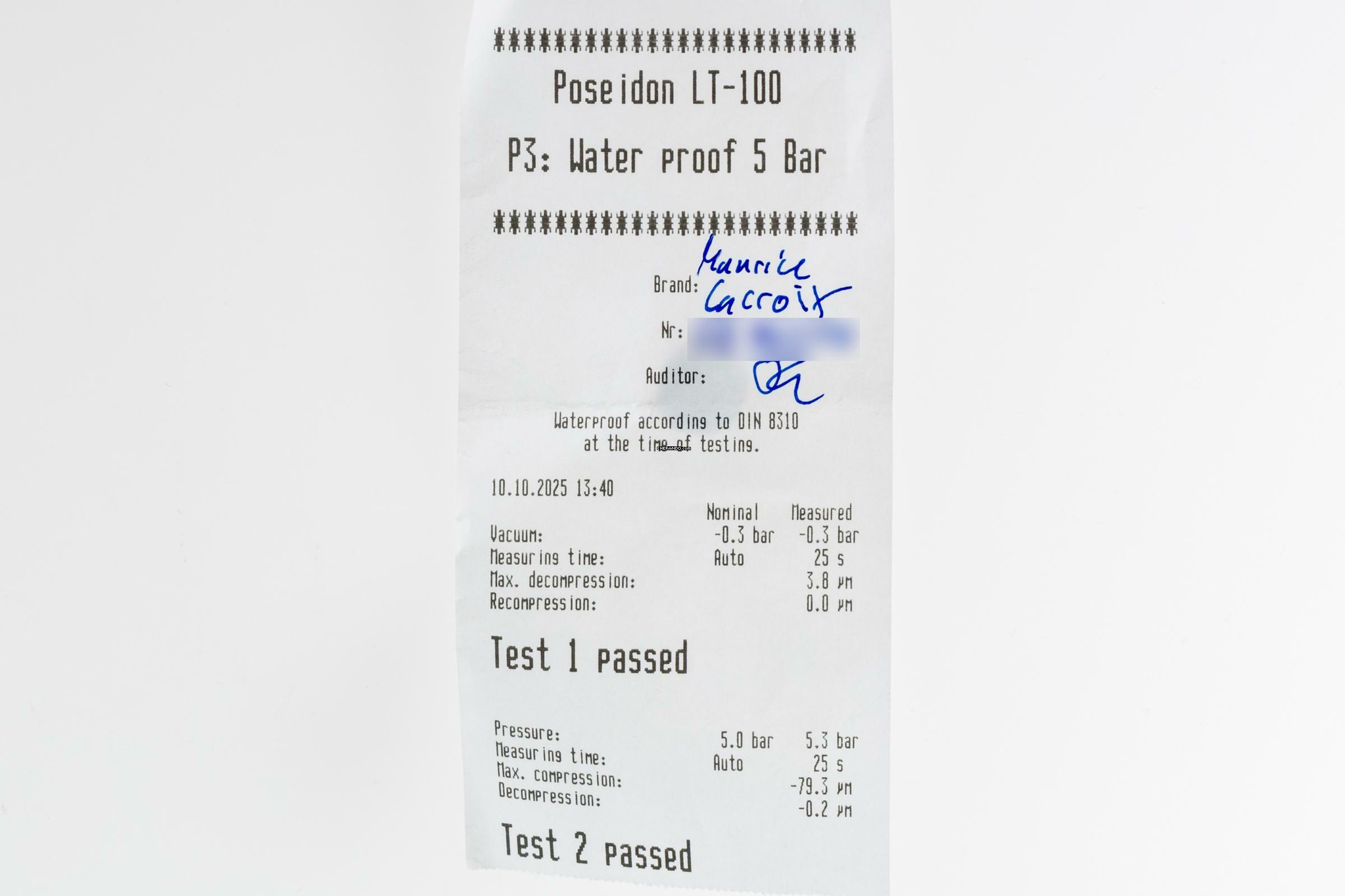 Thumbnail von Maurice Lacroix Masterpiece Stahl Automatik Herrenuhr Ref. MP6508 Box & Papiere