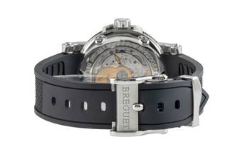 Thumbnail von Breguet Marine ´Horloger de la Marine´ Stahl Automatik Ref G5817ST925V8 B&P 2016