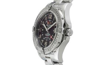 Thumbnail von Breitling Colt GMT Black Dial Edelstahl Automatik Herren Ref A32350 Papiere 2010