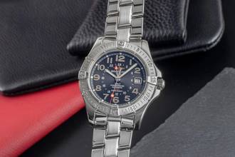 Thumbnail von Breitling Colt GMT Black Dial Edelstahl Automatik Herren Ref A32350 Papiere 2010