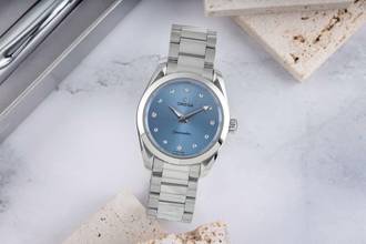 Thumbnail von Omega Seamaster Aqua Terra Stahl Quarz Damenuhr Ref. 220.10.28.60.53.001 Papiere 2018
