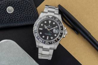 Thumbnail von Rolex GMT-Master II Oyster Edelstahl Automatik Herrenuhr Ref. 116710LN B&P 2011