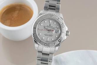 Thumbnail von Rolex Yacht-Master 40 Oyster Stahl Platin Automatik Herren Ref. 16622