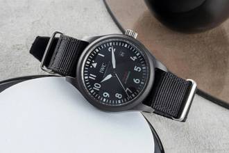 Thumbnail von IWC Fliegeruhr Pilot Top Gun Keramik / Titan Automatik Herrenuhr Ref. IW326901 B&P 2020