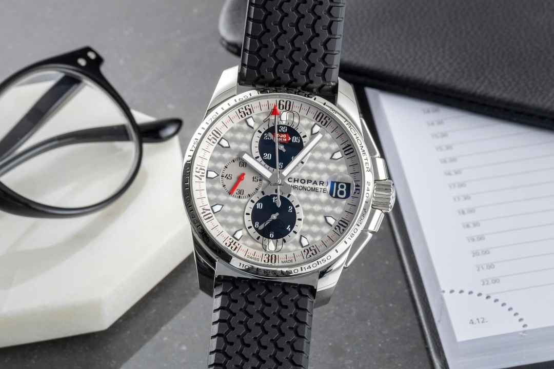  Chopard Mille Miglia Chronograph Stahl Automatik Herrenuhr Ref. 8530 Box 