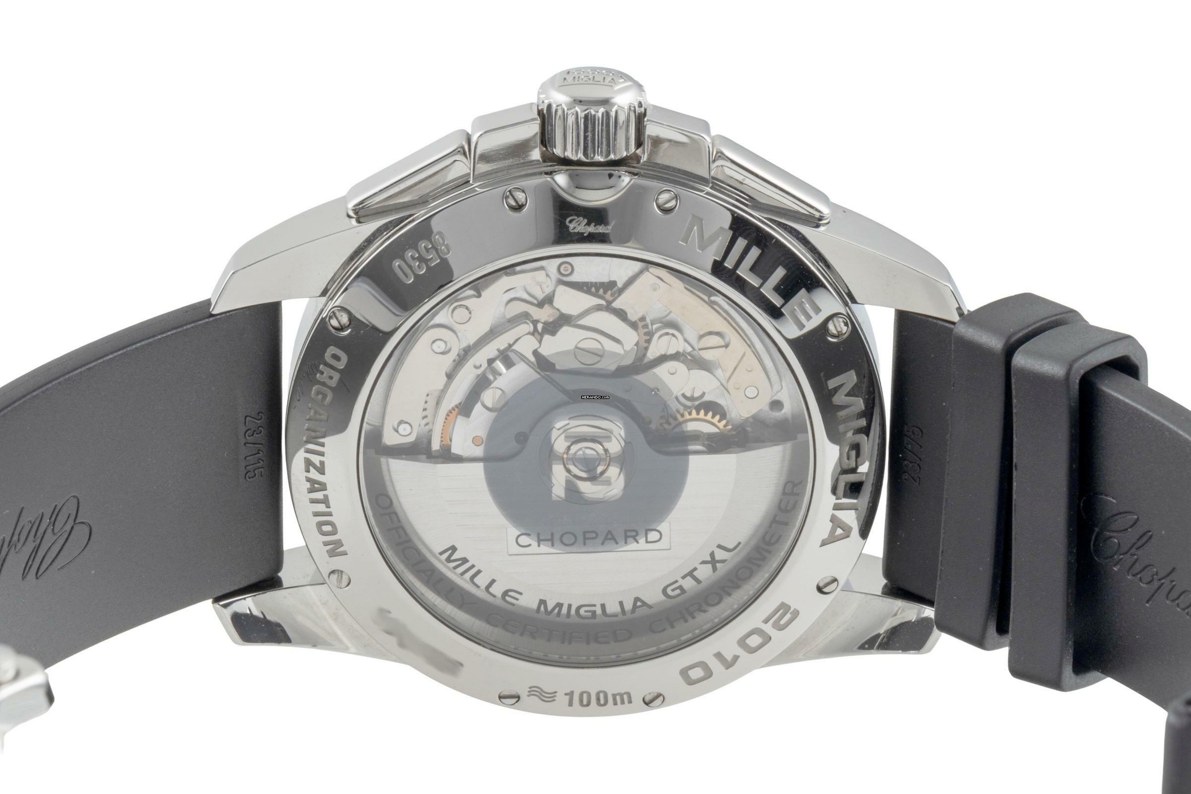 Thumbnail von Chopard Mille Miglia Chronograph Stahl Automatik Herrenuhr Ref. 8530 Box