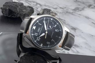 Thumbnail von IWC Große Fliegeruhr Schaffhausen Big Pilot 7 Days Automatik Herrenuhr Ref. IW500401