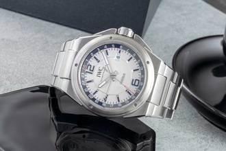 Thumbnail von IWC Ingenieur Dual Time Edelstahl Automatik Herrenuhr Ref. IW324404