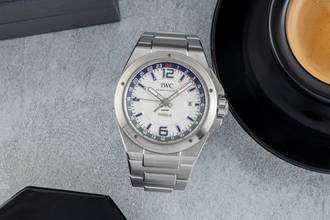 Thumbnail von IWC Ingenieur Dual Time Edelstahl Automatik Herrenuhr Ref. IW324404
