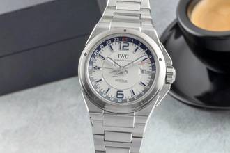 Thumbnail von IWC Ingenieur Dual Time Edelstahl Automatik Herrenuhr Ref. IW324404