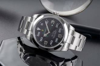 Thumbnail von Rolex Air King Automatik Stahl Herrenuhr Oyster Perpetual Ref. 116900 B&P 2018