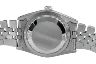 Thumbnail von Rolex Datejust 36 White Dial Oyster Stahl Automatik Herrenuhr Ref.16220 L-Serie
