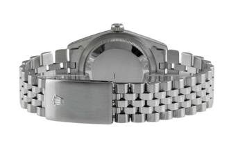 Thumbnail von Rolex Datejust 36 White Dial Oyster Stahl Automatik Herrenuhr Ref.16220 L-Serie