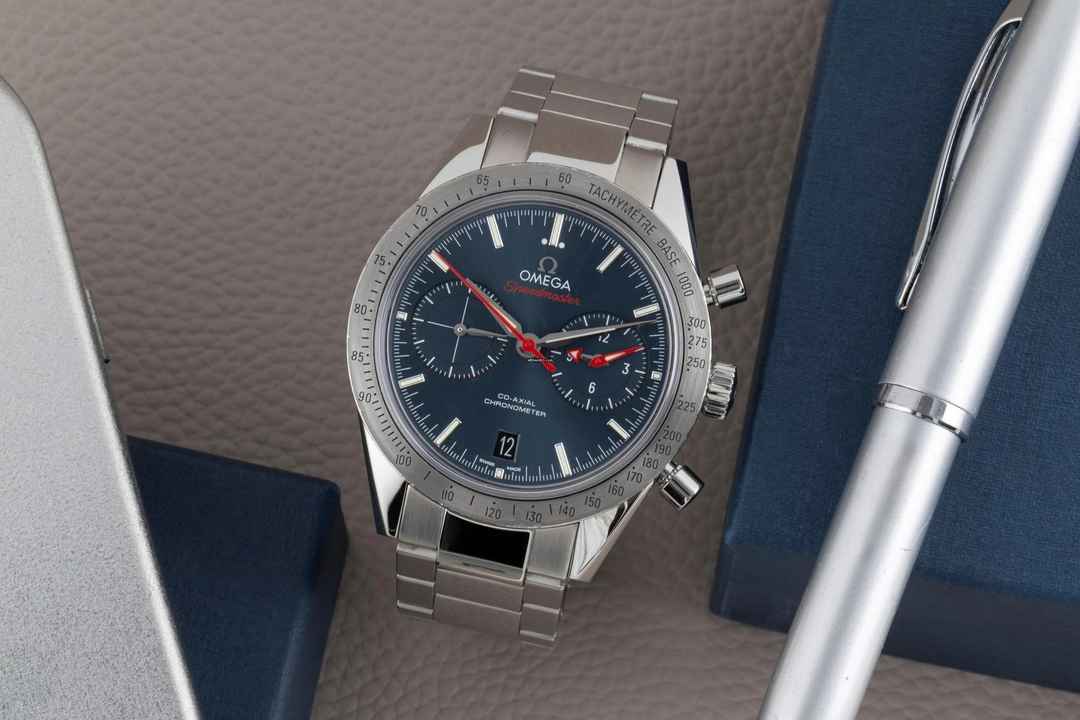  Omega Speedmaster '57 Chronograph Automatik Ref 331.10.42.51.03.001 Papiere 