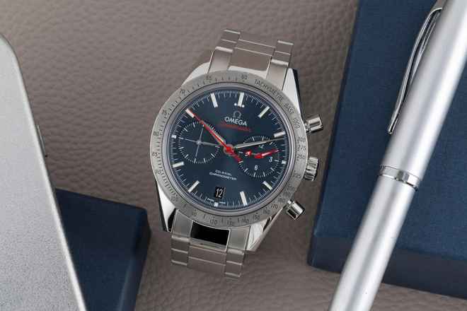  Omega Speedmaster '57 Chronograph Automatik Ref 331.10.42.51.03.001 Papiere 