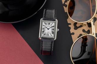 Thumbnail von Cartier Tank Solo SM Edelstahl Lady Quarz Damenuhr Ref. W5200005 3170