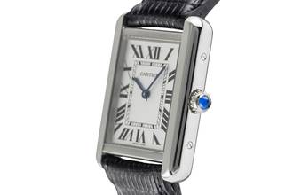 Thumbnail von Cartier Tank Solo SM Edelstahl Lady Quarz Damenuhr Ref. W5200005 3170