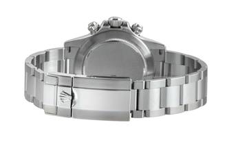 Thumbnail von Rolex Daytona Black Dial Chronograph Stahl Automatik Herrenuhr Ref. 116520 B&P