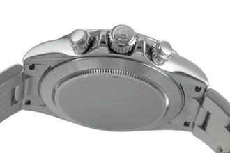 Thumbnail von Rolex Daytona Black Dial Chronograph Stahl Automatik Herrenuhr Ref. 116520 B&P