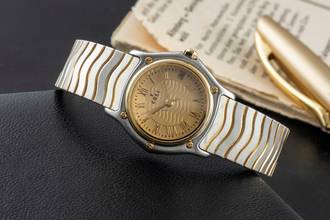 Thumbnail von Ebel Sportwave Sport Classic Wave Lady Stahl / Gold Quarz Damenuhr Ref. 1087121