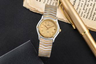 Thumbnail von Ebel Sportwave Sport Classic Wave Lady Stahl / Gold Quarz Damenuhr Ref. 1087121