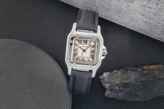 Thumbnail von Cartier Santos Galbée Lady Edelstahl Damenuhr Ref. W20056D6 1565