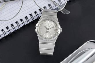 Thumbnail von Omega Constellation Quartz Double Eagle Stahl Quarz Herrenuhr Ref. 123.10.35.60.02.001