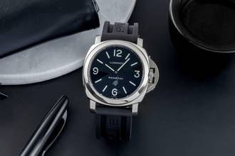 Thumbnail von Panerai Luminor Base Logo 44MM Edelstahl Handaufzug Herrenuhr Ref. PAM00000