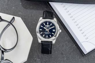 Thumbnail von Breitling Galactic 36 Black Dial Edelstahl Quarz Herrenuhr Ref. W7433012/BE08