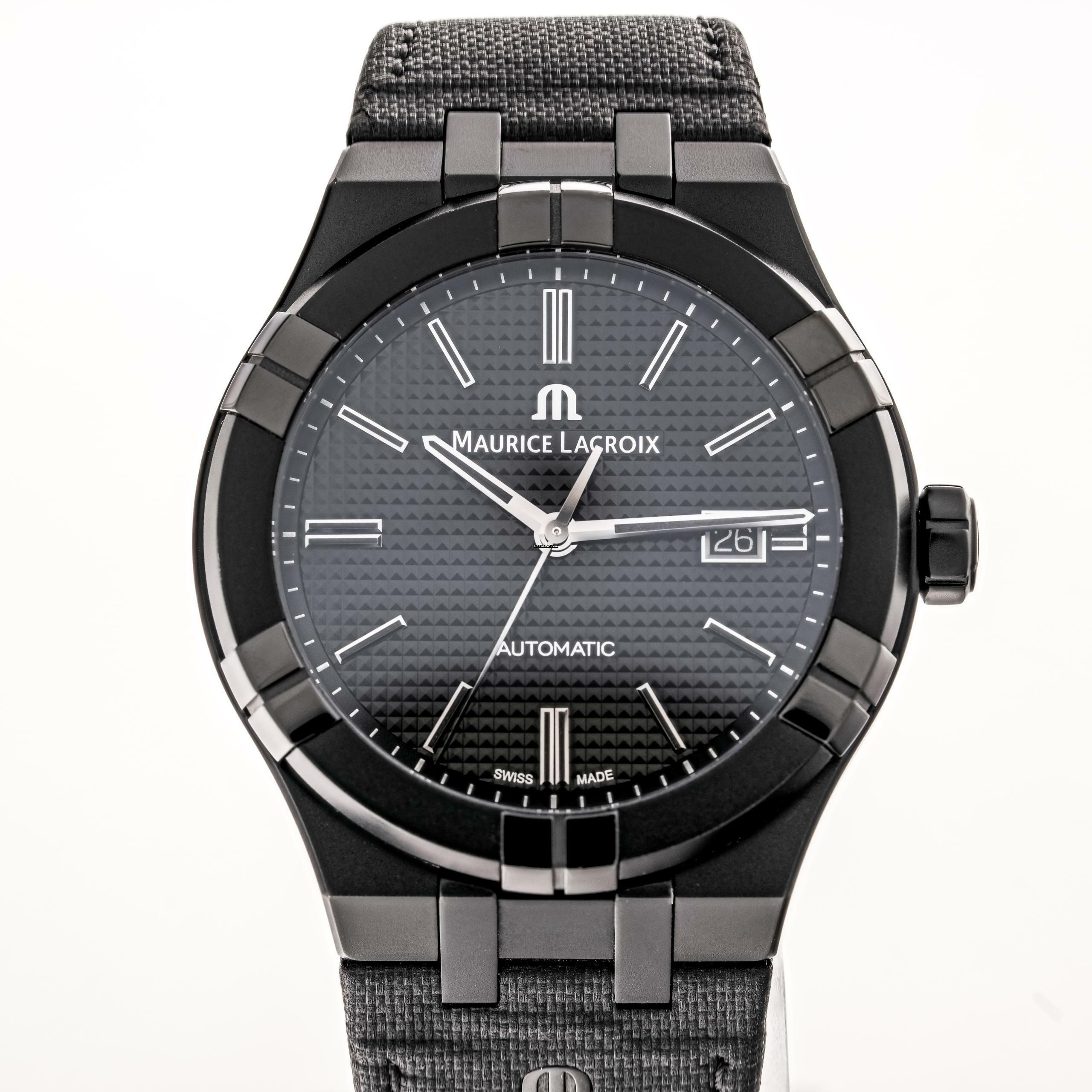 Thumbnail von Maurice Lacroix AIKON Automatic – AI6008-PVB01-330-1 – like NEW – 2022 Full Set