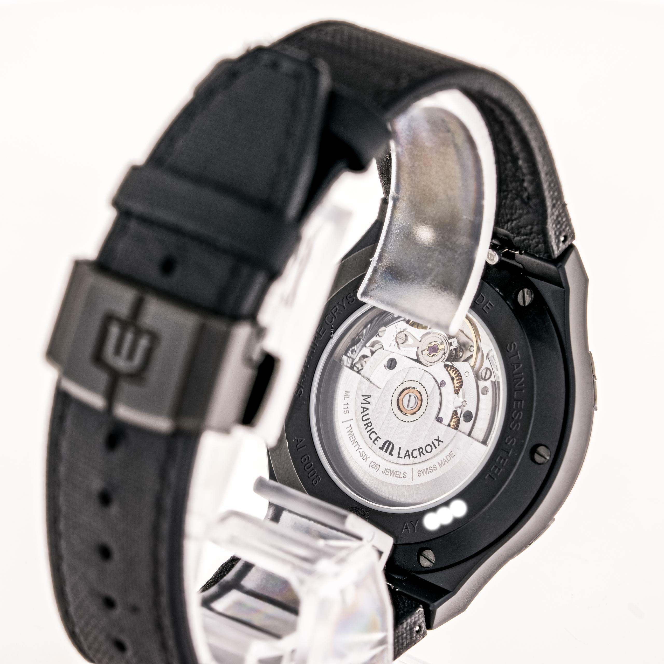 Thumbnail von Maurice Lacroix AIKON Automatic – AI6008-PVB01-330-1 – like NEW – 2022 Full Set