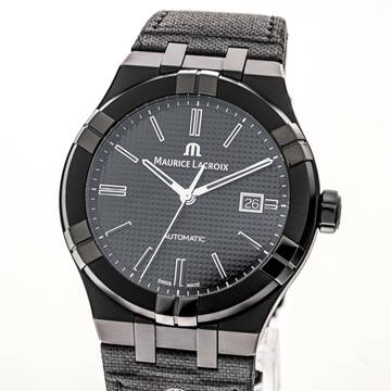  Maurice Lacroix AIKON Automatic – AI6008-PVB01-330-1 – like NEW – 2022 Full Set 