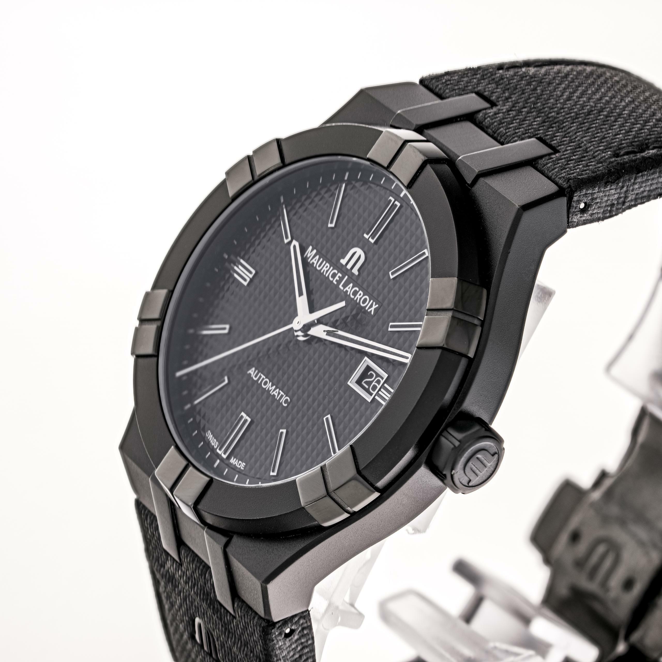 Thumbnail von Maurice Lacroix AIKON Automatic – AI6008-PVB01-330-1 – like NEW – 2022 Full Set