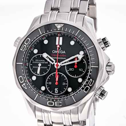 Omega Seamaster Diver 300 M Chronograph – 212.30.42.50.01.001– like NEW – 2015 Full Set 