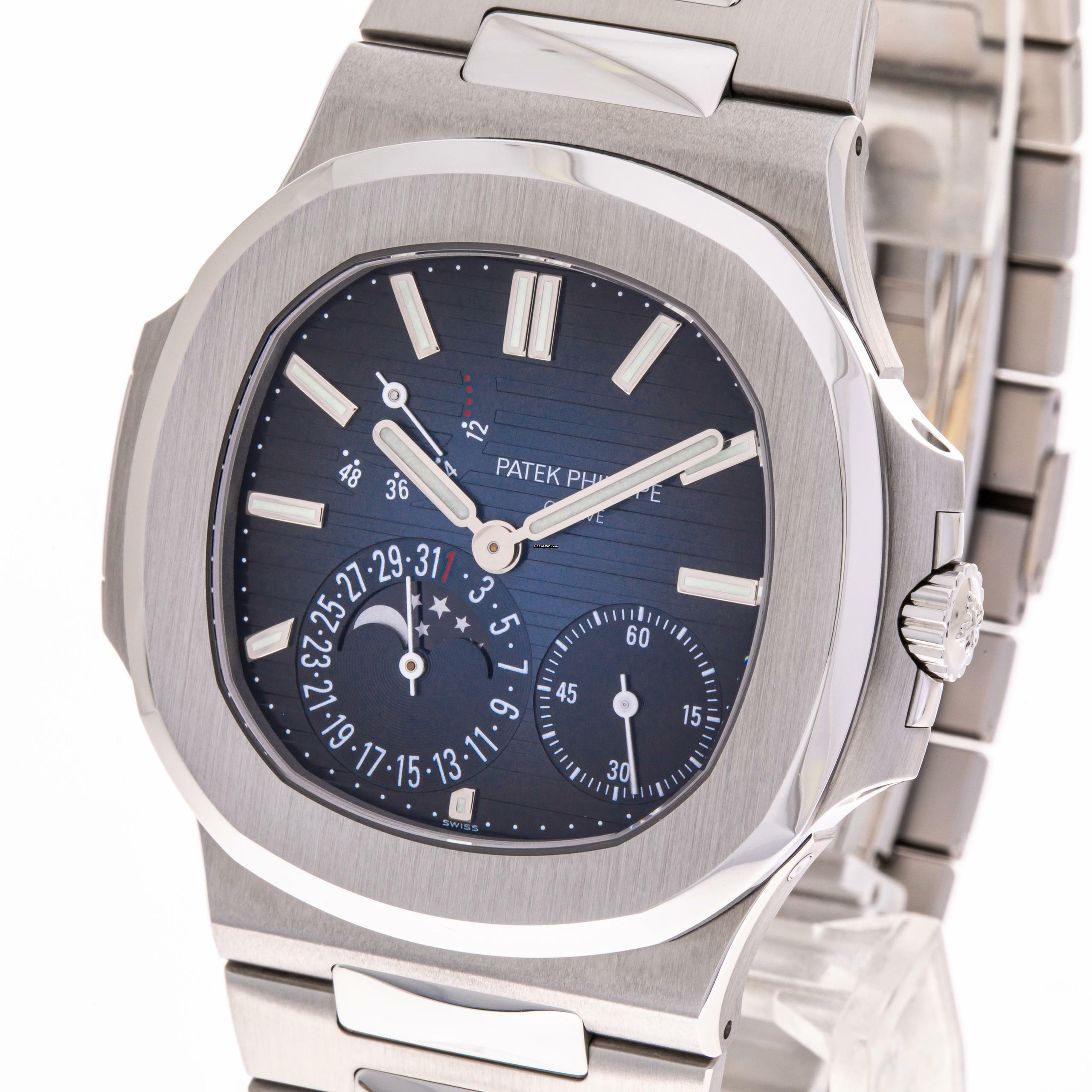 Thumbnail von Patek Philippe Nautilus – 5712/1A – like NEW – 2009 Full Set Germany