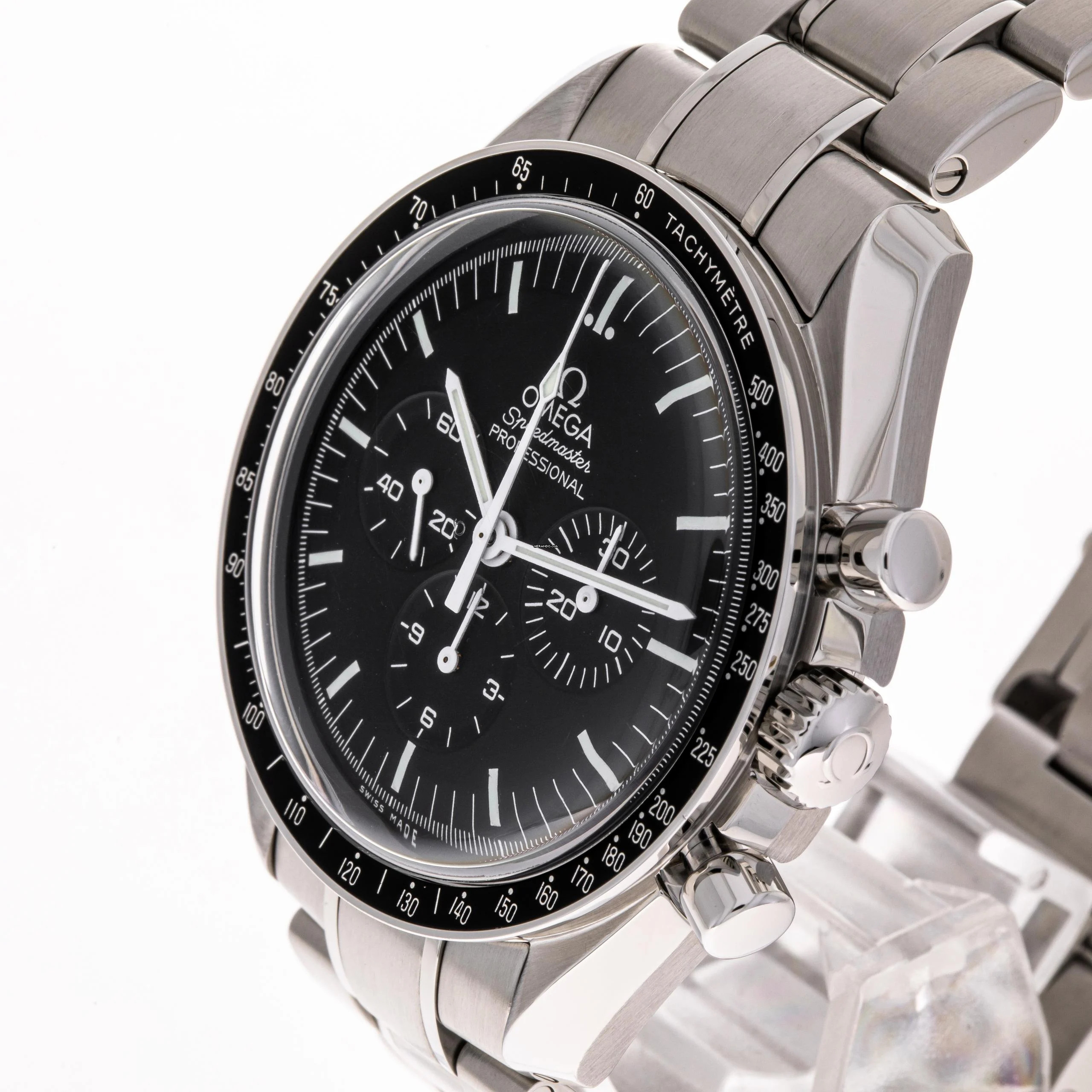  Omega Speedmaster Professional Moonwatch Hesalit – 311.30.42.30.01.005 – like NEW – 12/2019 Full Set 