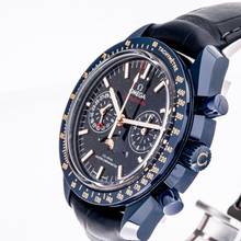 Thumbnail von Omega Speedmaster Moonphase Moonwatch 44 Blue – 304.93.44.52.03.002 – like NEW – 2023 Full Set
