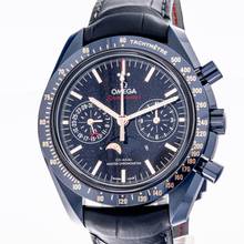 Thumbnail von Omega Speedmaster Moonphase Moonwatch 44 Blue – 304.93.44.52.03.002 – like NEW – 2023 Full Set