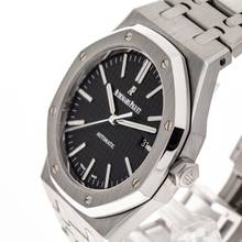 Thumbnail von Audemars Piguet Royal Oak Selfwinding 41 Black – 15400ST.OO.1220ST.01 – like NEW – 2013 Full Set