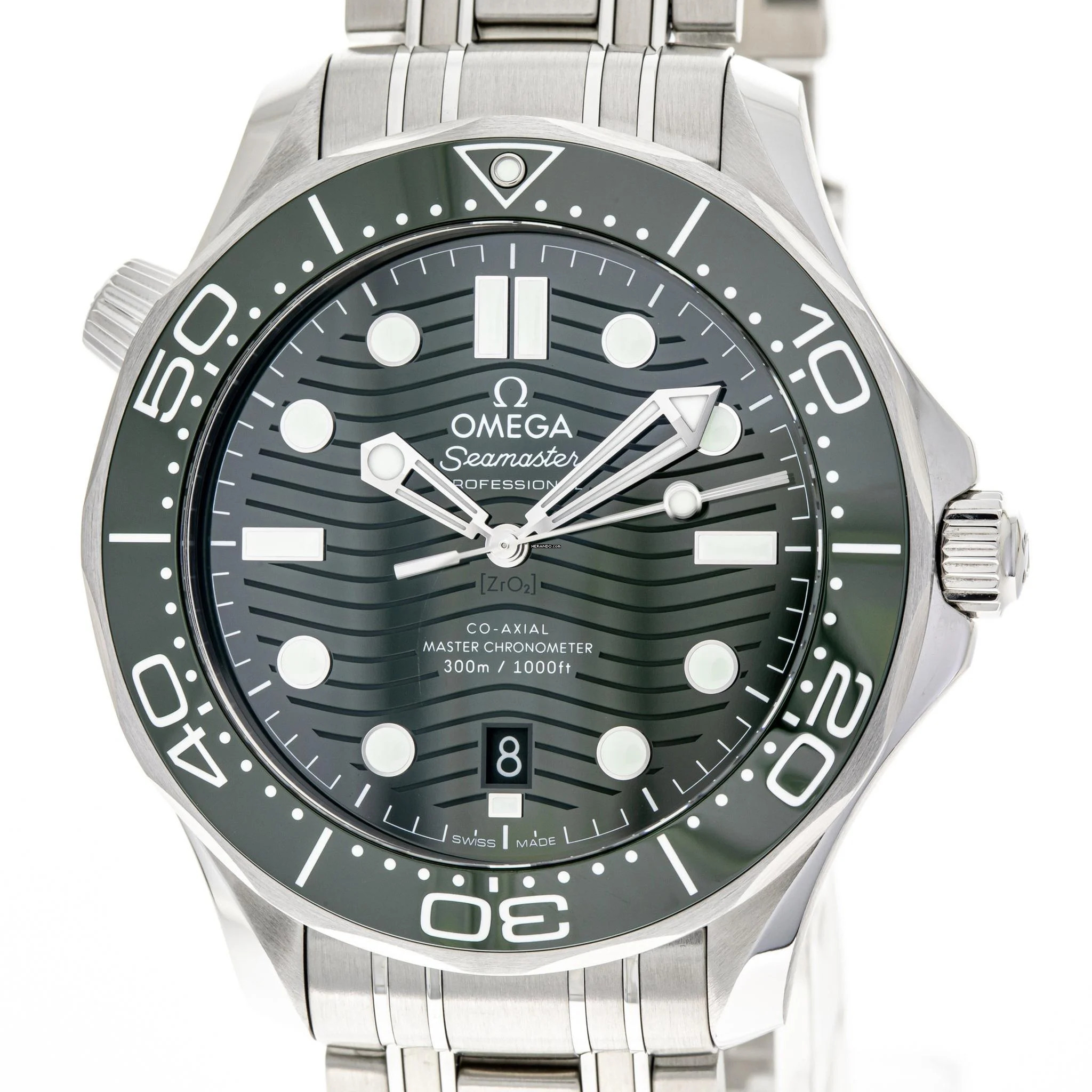 Omega Seamaster Diver 300 M 42 Green – 210.30.42.20.10.001 – 2024 Full Set