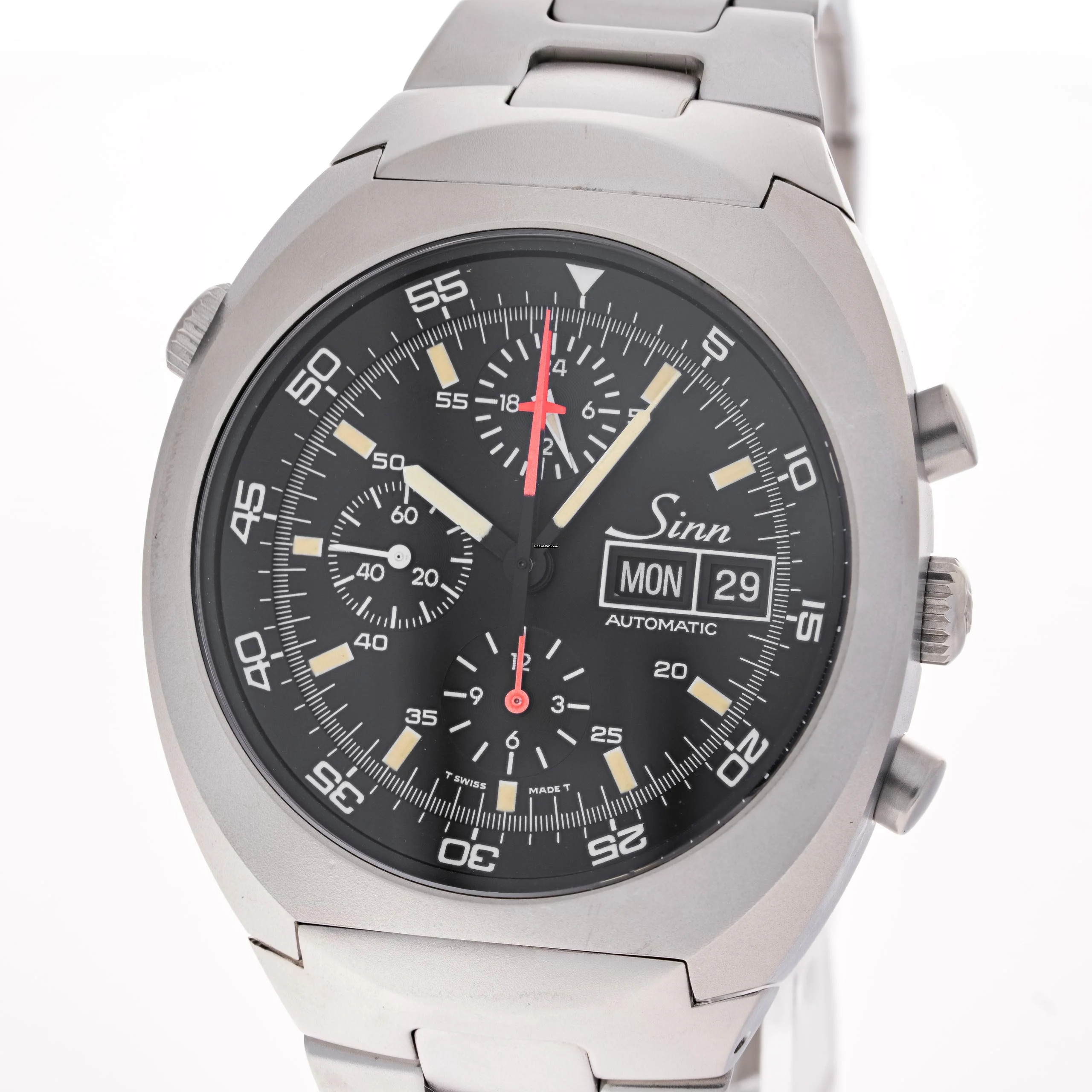  Sinn 142 St II – Space Chronograph 44 Black – 142.050 – 2008 