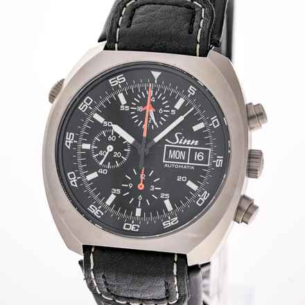  Sinn 142 St II – Space Chronograph 44 Black – 142.050 – Full Set 2008 