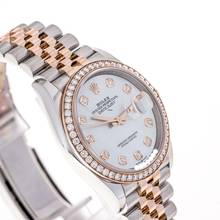 Thumbnail von Rolex Datejust 36 Mother of Pearl – Factory Diamonds – 126281RBR – like NEW – 2025 Full Set