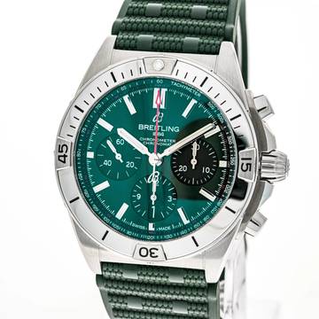  Breitling Chronomat 42 B01 42 Green – AB0134101L2S1 – NEW & Unworn – 07/2025 Full Set 