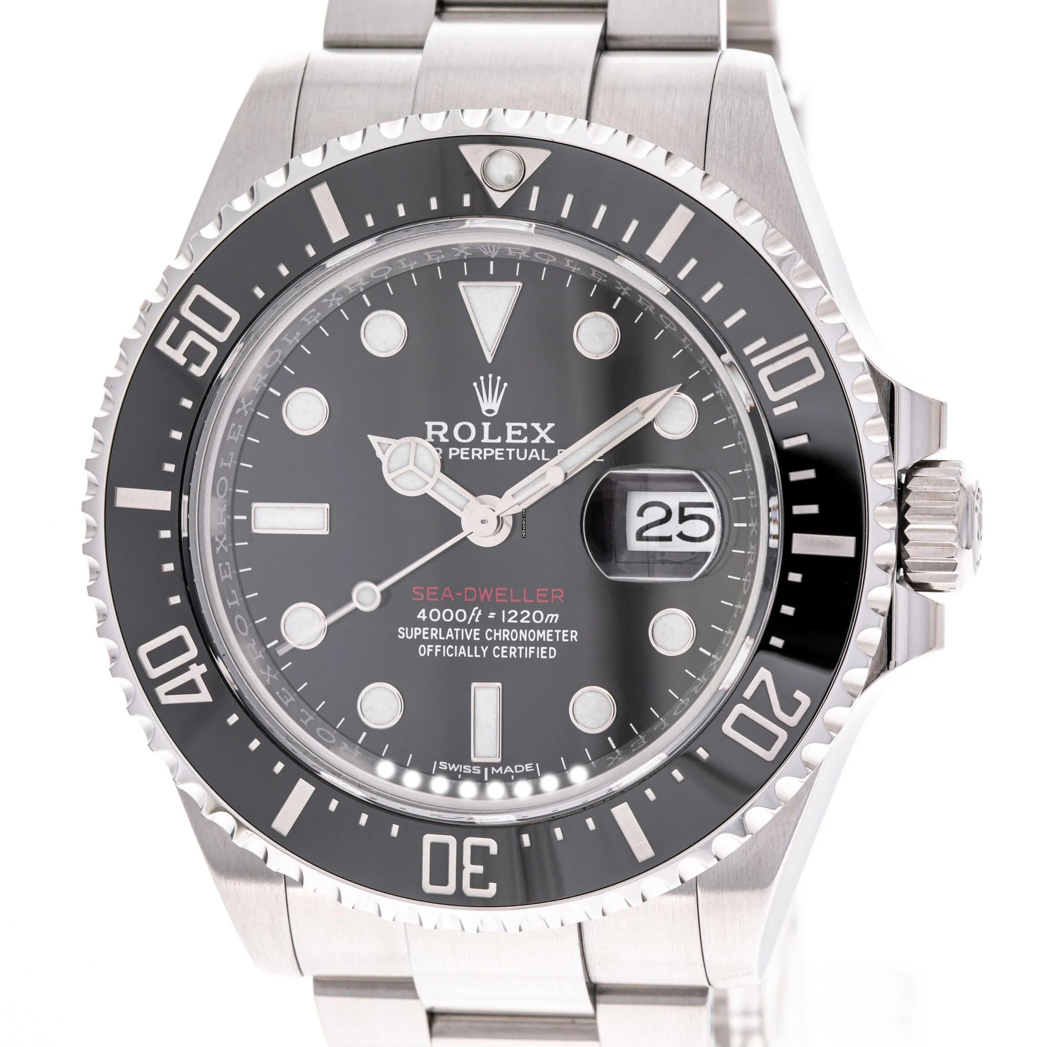 Rolex Sea-Dweller 43 Red – 126600 – like NEW – 12/2017 Full Set LC100