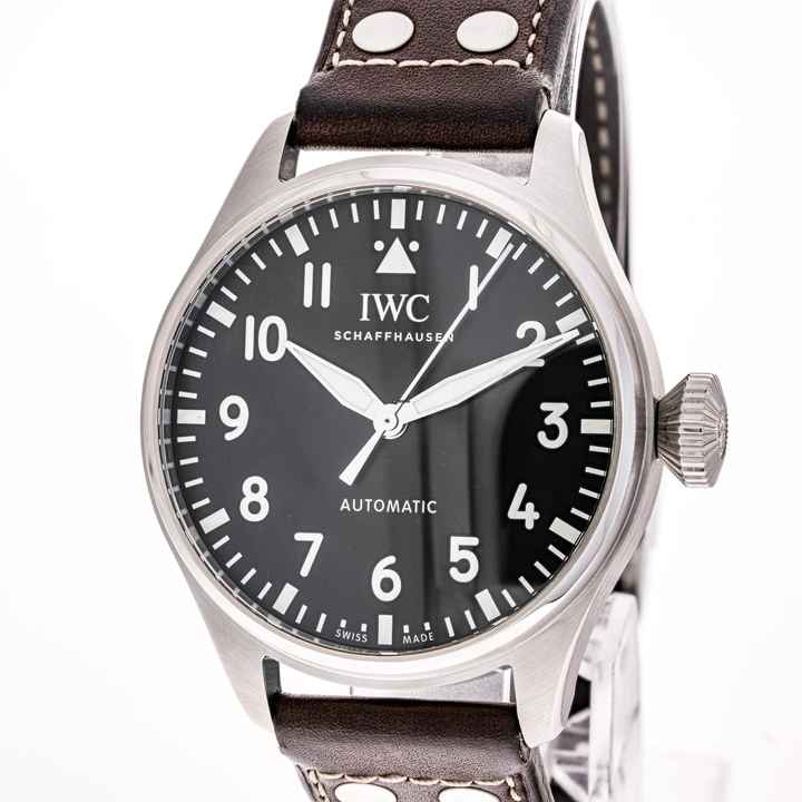  IWC Große Fliegeruhr Big Pilot 43mm Black – IW329301 – like NEW – 2023 Full Set 